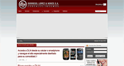Desktop Screenshot of dln.com.ar